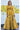 Exclusive Mustard Color Festive Wear Printed Top With Skirt In Art Silk Fabric