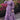Exclusive Party Wear Purple Color Printed Top With Skirt In Art Silk Fabric
