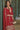 Georgette Fabric Reception Wear Embroidered Readymade Palazzo Salwar Kameez In Red Color