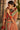 Art Silk Color Orange Fabric Weaving Work Saree With Contrast Blouse