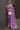 Creative Weaving Work Saree In Purple Color Chinon Fabric