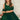 Dark Green Net Sequins Embroidered Wedding Wear Lehenga Choli