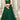 Dark Green Net Sequins Embroidered Wedding Wear Lehenga Choli