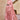 Astonishing Pink Color Satin Silk Fabric Weaving Work Saree