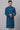 Teal Rayon Fabric Sangeet Wear Trendy Readymade Kurta Pyjama For Men Set
