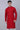 Rayon Red Color Wedding Wear Readymade Designer Men Kurta Pyjama