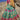 Multi Color Banarasi Silk Fabric Wedding Wear Jacquard Work Lehenga Choli