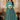 Tempting Art Silk Fabric Cyan Color Printed Lehenga