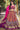 Art Silk Fabric Rani Color Weeding Style Engrossing Lehenga Choli