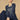 Eugeniya Belousova Georgette Fabric Navy Blue Color Supreme Palazzo Suit