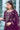 Purple Color Net Fabric Attractive Embroidered Anarkali Suit
