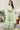Chinon Fabric Sea Green Color Festive Wear Embroidered Readymade Designer Palazzo Salwar Kameez