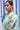 Organza Fabric Function Wear Sky Blue Color Fancy Embroidered Floral Digital Printed Saree