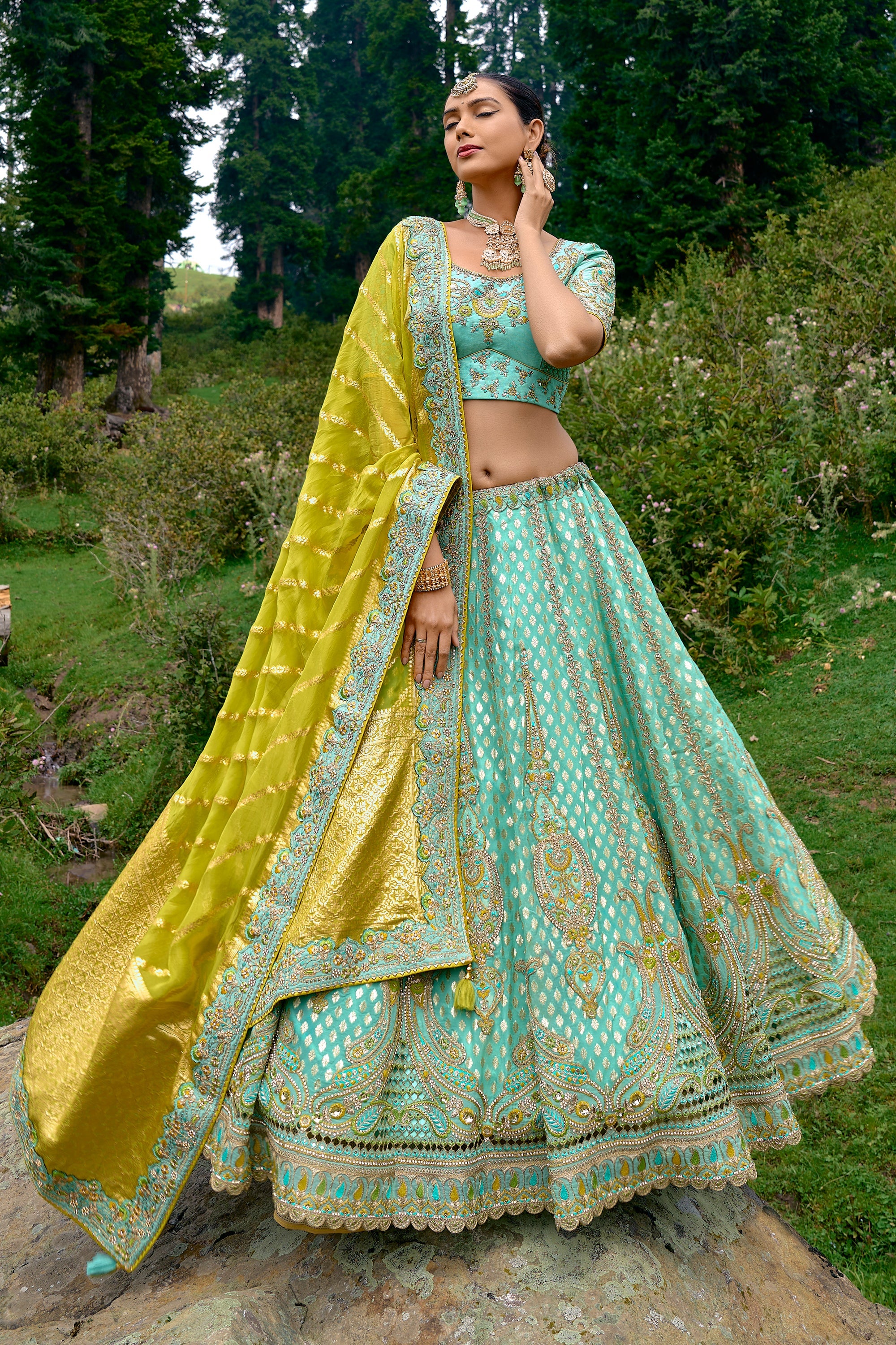 How To Choose A Bridal Outfit Based On Your Skin Tone - Pyaari Weddings