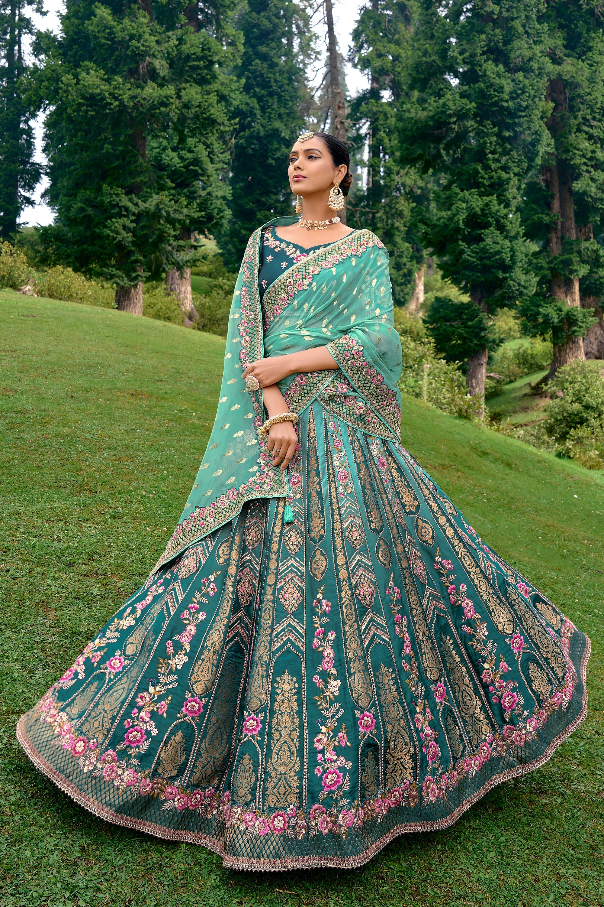 Choose One Of These Lehenga Colors For Your Winter Wedding– The Wedding  Cards Online India