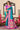 Cyan Color Gorgeous Weaving Designs Paithani Silk Saree