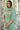 Georgette Fabric Cyan Color Festive Wear Embroidered Palazzo Salwar Kameez
