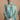 Vartika Singh Sangeet Wear Cyan Color Aristocratic Chinon Readymade Sharara Suit