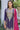 Exclusive Embroidered Work On Purple Color Readymade Salwar Suit In Art Silk Fabric