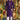 Beauteous Purple Color Cotton Fabric Function Wear Kurta