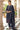 Georgette Fabric Beguiling Navy Blue Color Embroidered Salwar Suit