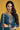 Sonam Bajwa Blue Color Georgette Fabric Tempting Festive Look Anarkali Suit