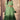 Sushrii Mishraa Function Wear Georgette Green Color Sharara Top Lehenga