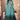 Sushrii Mishraa Cyan Color Georgette Function Wear Sharara Top Lehenga