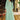 Attractive Georgette Fabric Sea Green Color Function Wear Gown