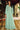 Attractive Georgette Fabric Sea Green Color Function Wear Gown