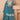 Eugeniya Belousova Trendy Chinon Silk Fabric Cyan Color Readymade Palazzo Suits