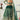 Dark Green Color Net Fabric Embroidery Work Reception Wear Lehenga