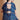 Graceful Blue Color Printed Chinon Fabric Lehenga Choli