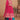 Embroidered Wedding Wear Sharara Style Readymade Lehenga In Rani Georgette Fabric