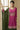 Georgette Wedding Wear 3 Piece Sharara Style Lehenga In Magenta With Embroidery Work