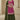 Georgette Wedding Wear 3 Piece Sharara Style Lehenga In Magenta With Embroidery Work