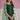 Dark Green Color Festive Wear Embroidered Straight Cut Salwar Suit In Chiffon Fabric