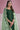 Dark Green Color Festive Wear Embroidered Straight Cut Salwar Suit In Chiffon Fabric