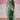 Dark Green Color Festive Wear Embroidered Straight Cut Salwar Suit In Chiffon Fabric