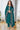 Embroidered Teal Color Salwar Kameez In Georgette Chiffon Fabric