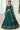 Designer Dark Green Color Net Fabric Reception Wear Lehenga Choli
