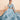 Net Fabric Light Cyan Color Stylish Look Embroidered Lehenga
