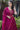 Chinon Fabric Rani Color Readymade Lehenga Choli For Sangeet Function