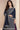 Embroidered Navy Blue Designer 3 Piece Readymade Sharara Top Lehenga In Chinon Silk Fabric