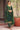 Fascinating Dark Green Color Crepe Fabric Festival Style Patiala Suit