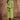 Cotton Fabric Office Wear Green Color Embroidered Kurti