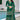 Green Color Embroidered Brilliant Georgette Fabric Palazzo Suit