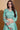 Sea Green Color Organza Silk Fabric Embroidered Designer Lehenga Choli