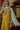 Parsi Embroidered Yellow Color Long Straight Cut Salwar Suit In Art Silk Fabric