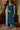 Blue Parsi Embroidered Long Straight Cut Suit In Art Silk Fabric